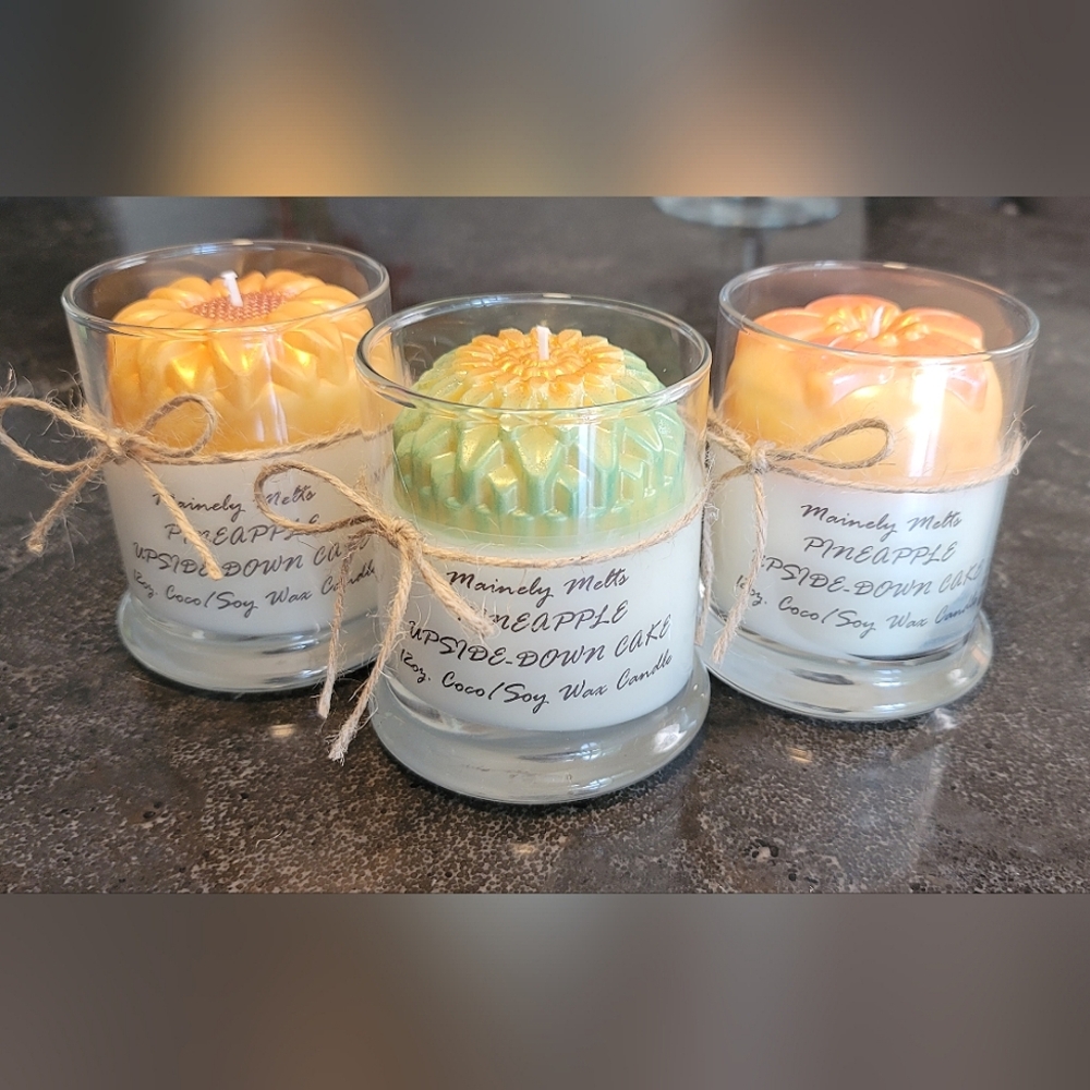 Mainely Melts Pineapple Upside-Down Cake Candle
